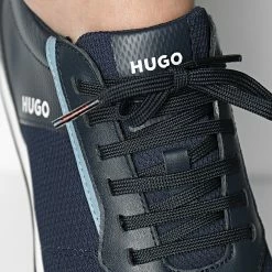 Nouveau 😉 Baskets Cyden Low 50471324 Dark Blue de HUGO ✔️ -Promos HUGO Boutique hugo 316562 50471324 404 20220426T160953 03
