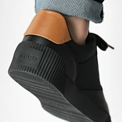 De gros 🧨 Baskets Zero Tennis 50474243 Black de HUGO 🎉 -Promos HUGO Boutique hugo 316655 50474243 001 20220426T160505 04