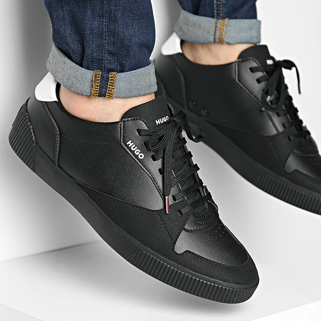 Acheter 💯 Baskets Zero Tennis 50474273 Black de HUGO 😍 3 Acheter 💯 Baskets Zero Tennis 50474273 Black de HUGO 😍