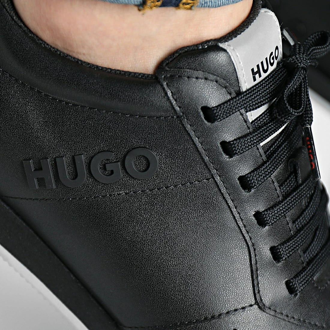 Tout neuf 🔔 Baskets Cyden Low 50470264 Black de HUGO 👏 4 Tout neuf 🔔 Baskets Cyden Low 50470264 Black de HUGO 👏 – Image 2
