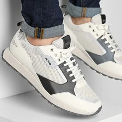 Remise 🎁 Baskets Icelin Runner 50474040 Natural de HUGO ❤️
