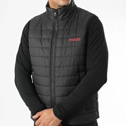 Vente flash 🥰 Doudoune Sans Manches Bentino 2221 Noir de HUGO 🔔 -Promos HUGO Boutique hugo 321839 50468742 011 20220609T114628 03