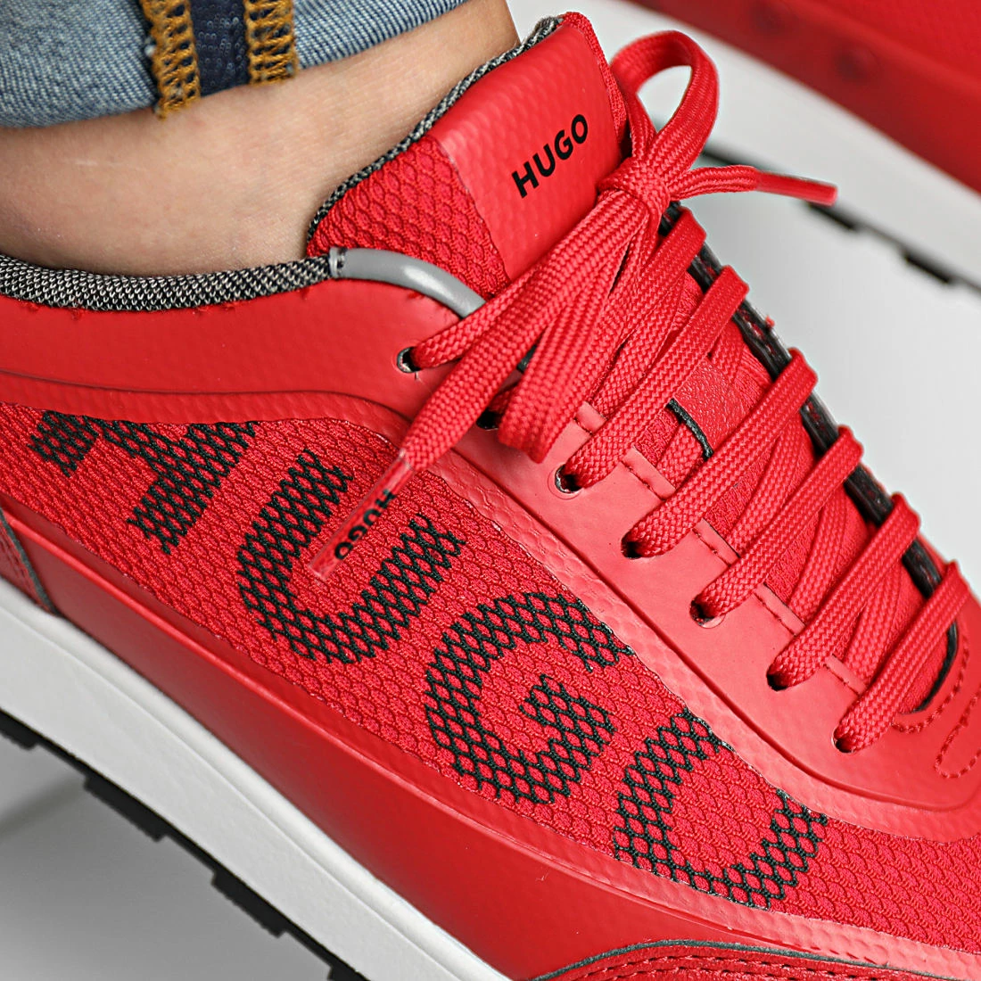 Top 10 ⭐ Baskets Icelin Runner 50474058 Medium Red de HUGO 🧨 4 Top 10 ⭐ Baskets Icelin Runner 50474058 Medium Red de HUGO 🧨 – Image 2