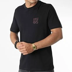 Vente flash 🎁 Tee 👕 Shirt Dimento Noir de HUGO 👏 8 Vente flash 🎁 Tee 👕 Shirt Dimento Noir de HUGO 👏 -Promos HUGO Boutique hugo 326070 50477006 001 20220704T160428 03