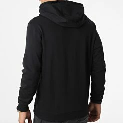 Tout neuf 🔔 Sweat Capuche 50473875 Noir de HUGO 🔔 -Promos HUGO Boutique hugo 326163 50473875 001 20220708T112718 04