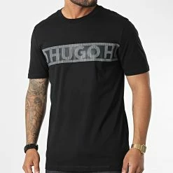 Acheter 🛒 Tee 👕 Shirt Dinotto 50475339 Noir de HUGO ⌛