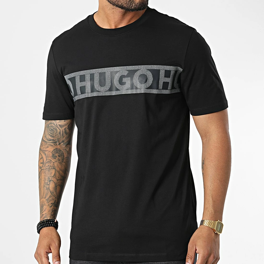 Acheter 🛒 Tee 👕 Shirt Dinotto 50475339 Noir de HUGO ⌛ 3 Acheter 🛒 Tee 👕 Shirt Dinotto 50475339 Noir de HUGO ⌛