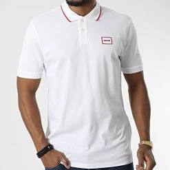 Bon marché 🔔 Polo Manches Courtes Demlock 50475472 Blanc de HUGO ⭐ -Promos HUGO Boutique hugo 328183 50475472 100 20220719T161607 03