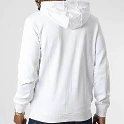 Acheter 🌟 Sweat Zippé Capuche 50447972 Blanc de HUGO 💯 -Promos HUGO Boutique hugo 328186 50447972 100 20220719T161536 04