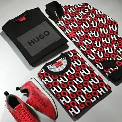 Promo ✔️ Sweat Col Zippé Dono 50477032 Noir de HUGO 😀 -Promos HUGO Boutique hugo 328196 50477032 961 20220727T090809 05