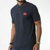 Remise 🥰 Polo Manches Courtes 50467384 Bleu Marine de HUGO ✔️