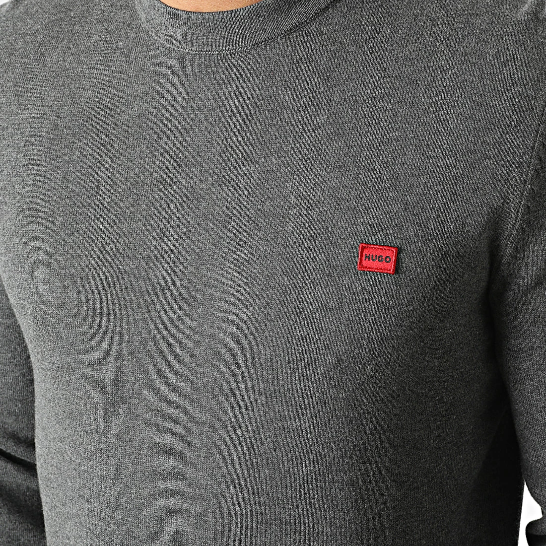 Le moins cher 🌟 Pull 50475083 Gris Chiné de HUGO ❤️ 4 Le moins cher 🌟 Pull 50475083 Gris Chiné de HUGO ❤️ – Image 2