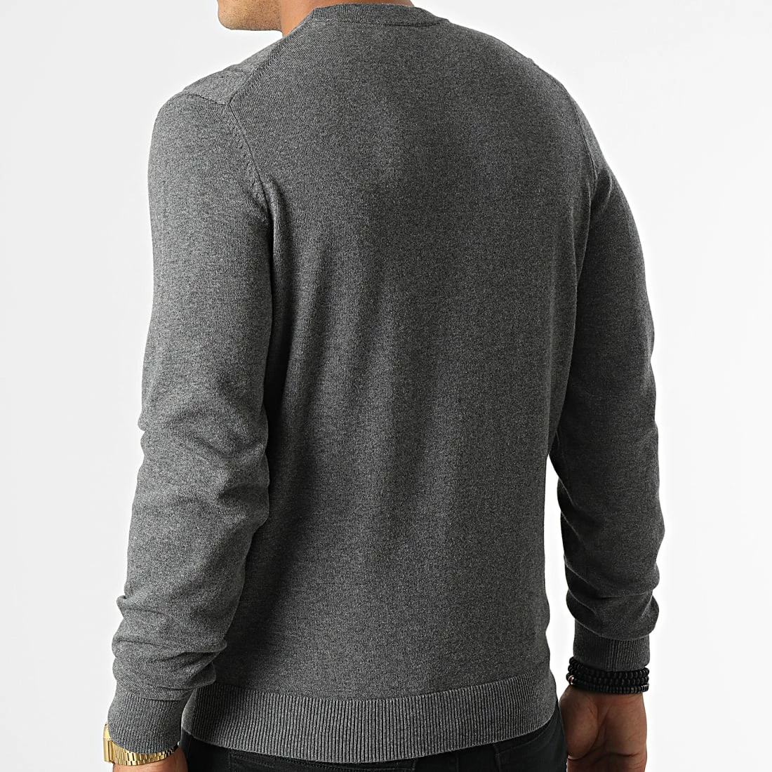 Le moins cher 🌟 Pull 50475083 Gris Chiné de HUGO ❤️ 6 Le moins cher 🌟 Pull 50475083 Gris Chiné de HUGO ❤️ – Image 4