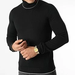 Acheter 👍 Pull Col Roulé Sekko 50474183 Noir de HUGO 🔔 8 Acheter 👍 Pull Col Roulé Sekko 50474183 Noir de HUGO 🔔 -Promos HUGO Boutique hugo 328206 50474183 001 20220802T150227 03