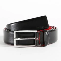 Le moins cher 🥰 Ceinture Gavrilo 50176781 Noir de HUGO ❤️