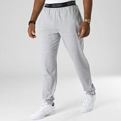 Les meilleures critiques de ❤️ Pantalon Jogging Unite 50478926 Gris Chiné de HUGO ❤️ -Promos HUGO Boutique hugo 328784 50478926 035 20220726T154842 05