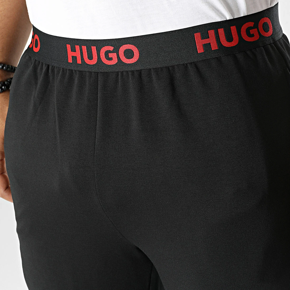 Vente flash 🛒 Pantalon Jogging Sporty Logo 50480581 Noir de HUGO 💯 4 Vente flash 🛒 Pantalon Jogging Sporty Logo 50480581 Noir de HUGO 💯 – Image 2