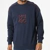 De gros 🔥 Sweat Crewneck Monologo 50478920 Bleu Marine de HUGO 🔥 -Promos HUGO Boutique hugo 328797 50478920 405 20220725T155015 01