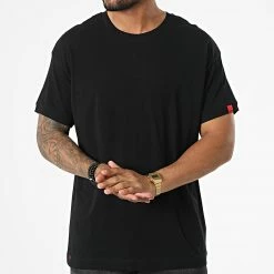 Coupon 🔥 Tee 👚 Shirt Labelled 50478931 Noir de HUGO 🔥 -Promos HUGO Boutique hugo 328860 50478931 001 20220725T161451 03