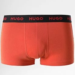 Remise 🤩 Lot De 3 Boxers 50469766 Noir Bleu Marine Orange de HUGO ⌛ -Promos HUGO Boutique hugo 329594 50469766 970 20220805T112206 04