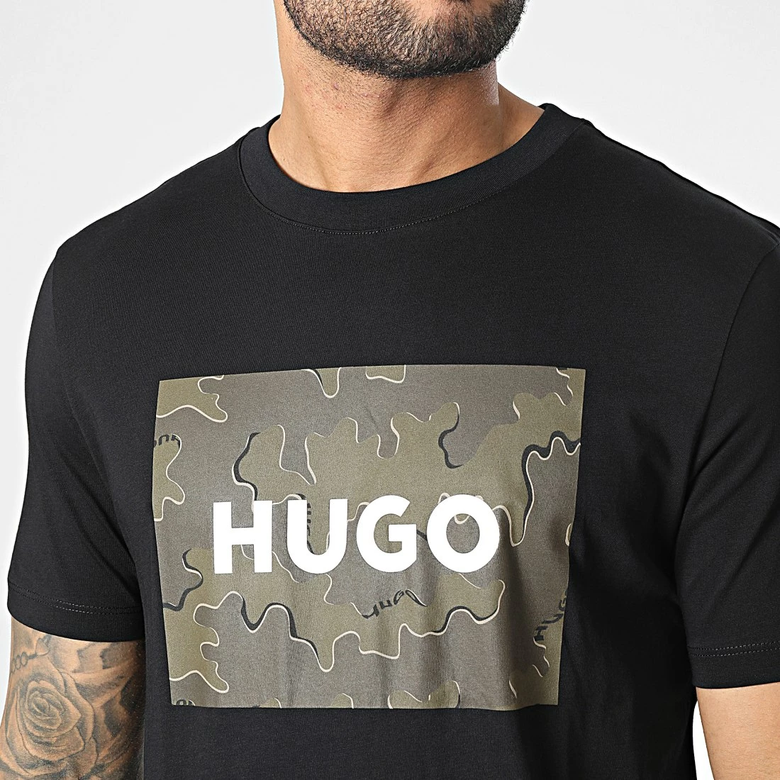 Coupon 🔥 Tee 👕 Shirt 50477005 Noir de HUGO ⭐ 4 Coupon 🔥 Tee 👕 Shirt 50477005 Noir de HUGO ⭐ – Image 2
