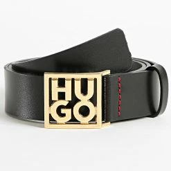 Remise 😉 Ceinture 50485397 Noir de HUGO 👏