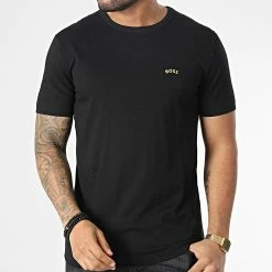 Top 10 👍 Tee 👕 Shirt 50469045 Noir de HUGO 👍 8 Top 10 👍 Tee 👕 Shirt 50469045 Noir de HUGO 👍 -Promos HUGO Boutique hugo 329915 50469045 002 20221118T160125 03