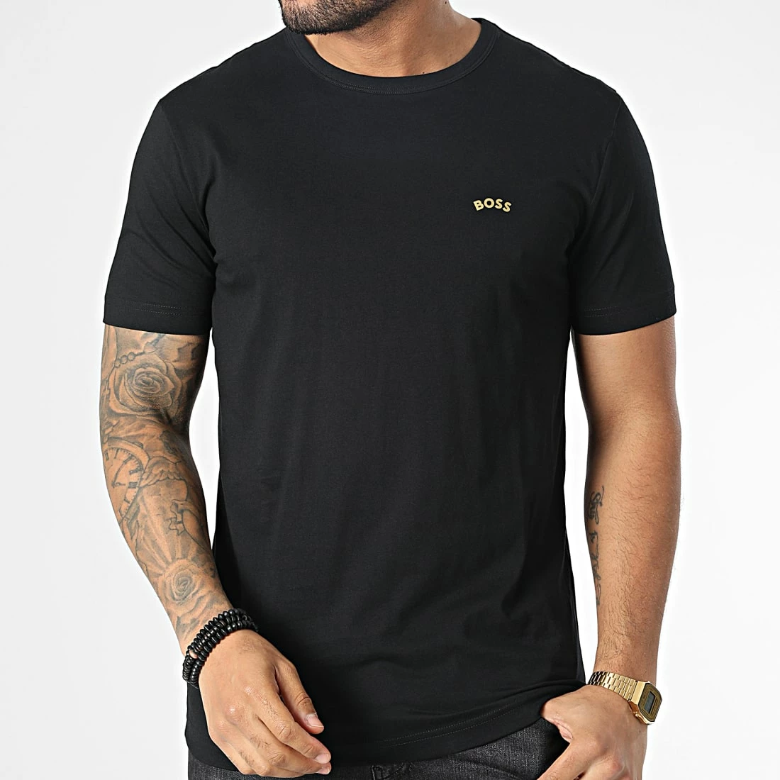 Top 10 👍 Tee 👕 Shirt 50469045 Noir de HUGO 👍 5 Top 10 👍 Tee 👕 Shirt 50469045 Noir de HUGO 👍 – Image 3