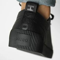 Bon marché 🌟 Baskets Zero Tennis 50471315 Black de HUGO 💯 -Promos HUGO Boutique hugo 330281 50471315 001 20220804T160715 04