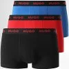 Meilleure affaire 👍 Lot De 3 Boxers 50469766 Noir Rouge Bleu Roi de HUGO 🌟