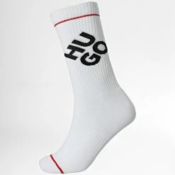 Budget 💯 Lot De 2 Paires De Chaussettes 50478365 Blanc de HUGO 🧨 -Promos HUGO Boutique hugo 330803 50478365 001 20220812T151613 03