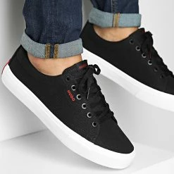 Meilleure vente 🔥 Baskets Dyer Hito 50480691 Black de HUGO 💯