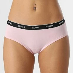 Offres 💯 Lot De 3 Culottes Femme 50480156 Rouge Rose de HUGO 🎁 -Promos HUGO Boutique hugo 332068 50480156 969 20220824T153805 04