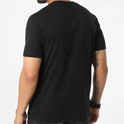 Meilleure vente ❤️ Tee 👕 Shirt Dumex 50475330 Noir de HUGO 🔔 -Promos HUGO Boutique hugo 332345 50475330 001 20220812T143658 04