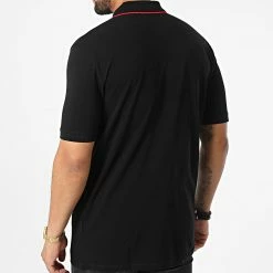 Tout neuf ✨ Polo Manches Courtes Demlock 50475472 Noir de HUGO 😍 -Promos HUGO Boutique hugo 332355 50475472 001 20220812T143618 04