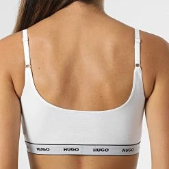 Meilleure vente 👍 Lot De 2 Brassières Femme 50469659 Blanc de HUGO ✨ -Promos HUGO Boutique hugo 332565 50469659 100 20220824T153916 03