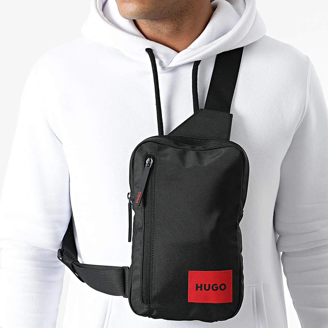 Meilleure affaire 🔔 Sac Poitrine 50475324 Noir de HUGO 💯 3 Meilleure affaire 🔔 Sac Poitrine 50475324 Noir de HUGO 💯