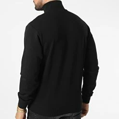 Acheter ⌛ Sweat Col Zippé Durty 50470121 Noir de HUGO 😀 -Promos HUGO Boutique hugo 333145 50470121 001 20220816T155033 04
