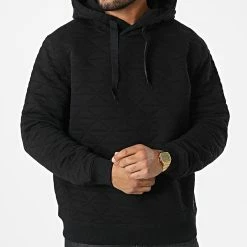 Tout neuf ⭐ Sweat Capuche Dashew 50475612 Noir de HUGO 👏 -Promos HUGO Boutique hugo 333146 50475612 001 20220818T155731 03