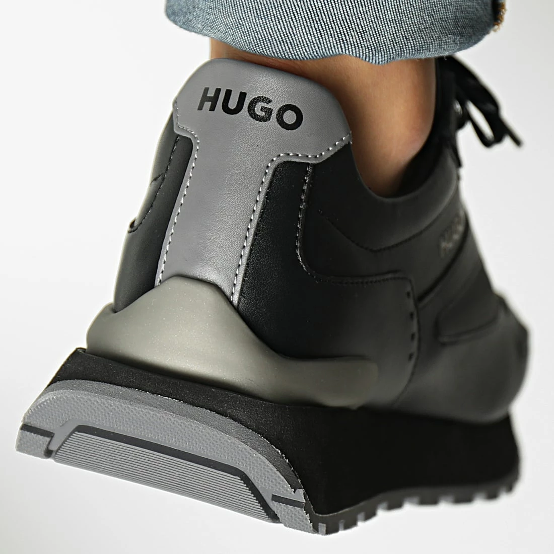 Meilleure affaire 🎁 Baskets Cubite Runner 50480462 Black de HUGO 🌟 6 Meilleure affaire 🎁 Baskets Cubite Runner 50480462 Black de HUGO 🌟 – Image 4