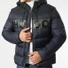Vente flash 👍 Doudoune Capuche 50474671 Bleu Marine de HUGO 😀 -Promos HUGO Boutique hugo 334041 50474671 405 20221121T152027 01