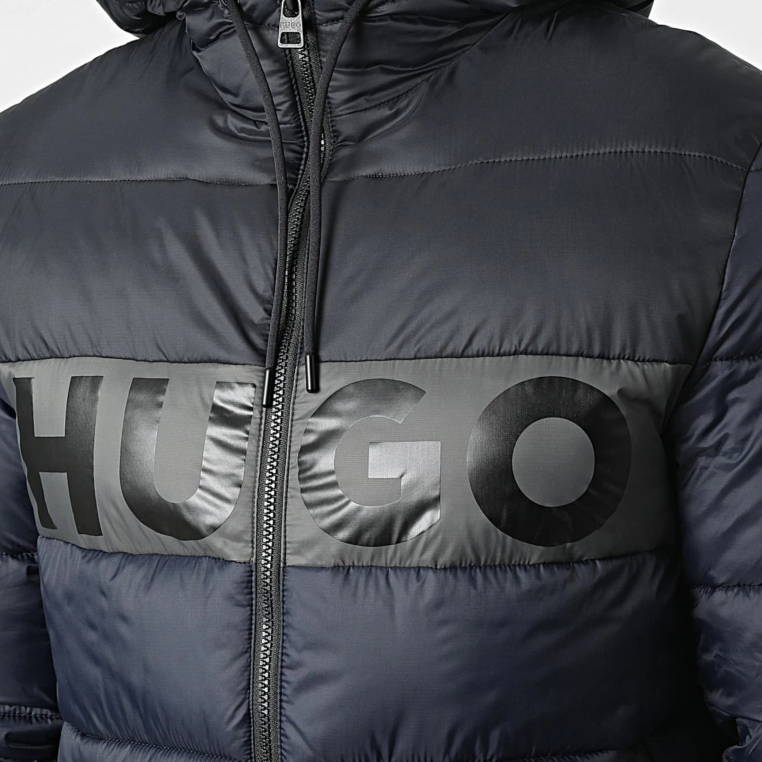 Vente flash 👍 Doudoune Capuche 50474671 Bleu Marine de HUGO 😀 3 Vente flash 👍 Doudoune Capuche 50474671 Bleu Marine de HUGO 😀 – Image 2