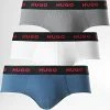 Meilleur prix 🥰 Lot De 3 Boxers 50469783 Gris Blanc Bleu de HUGO 😀 -Promos HUGO Boutique hugo 334224 50469783 973 20220906T144607 01