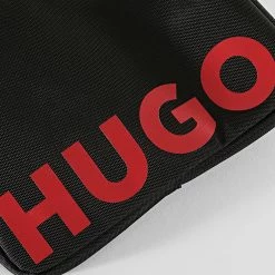 Sortie ✨ Sacoche Ethon 50478487 Noir de HUGO 🎉 -Promos HUGO Boutique hugo 334240 50478487 001 20220830T122625 03