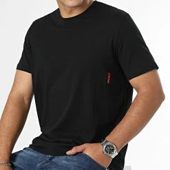 Tout neuf 🥰 Lot De 2 Tee 👚 Shirts 50469769 Noir Blanc de HUGO 🥰 -Promos HUGO Boutique hugo 334314 50469769 122 20220825T153931 04