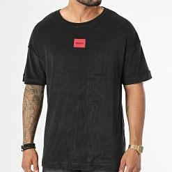 Meilleur prix 🧨 Tee 👕 Shirt 50480274 Gris Anthracite de HUGO 🔥