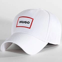Promo 💯 Casquette 50477699 Blanc de HUGO 😉