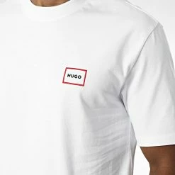 De gros 😀 Tee 👕 Shirts 50475345 Blanc de HUGO 🤩 -Promos HUGO Boutique hugo 334732 50475345 100 20220905T155546 02