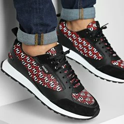 Acheter 👍 Baskets Icelin Runner 50480310 Charcoal de HUGO 🎉