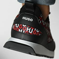 Acheter 👍 Baskets Icelin Runner 50480310 Charcoal de HUGO 🎉 -Promos HUGO Boutique hugo 334763 50480310 016 20220830T152008 04